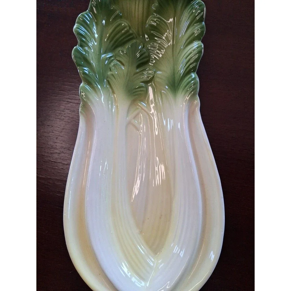 Vintage Ceramic Celery Serving Dish